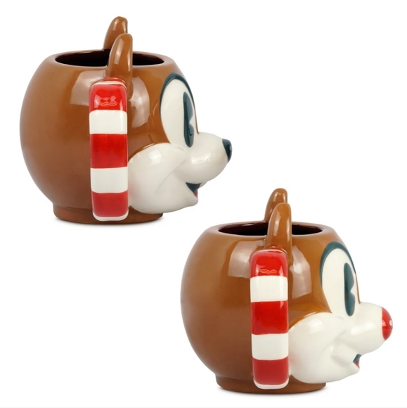 DisneyParks Chip n' Dale Walt’s Holiday Lodge Mug Set Jumbo 23 oz New In Box - Picture 6 of 7